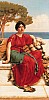 John William Godward (1861-1922) - By the Blue Ionian Sea.JPG